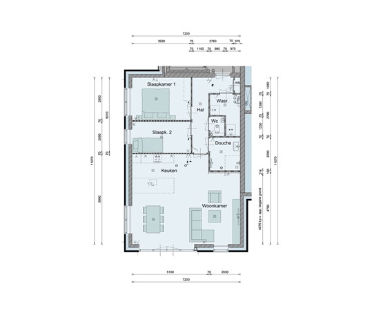 Medium property photo - Skriesstrjitte Bouwnummer 1, 9271 EA De Westereen